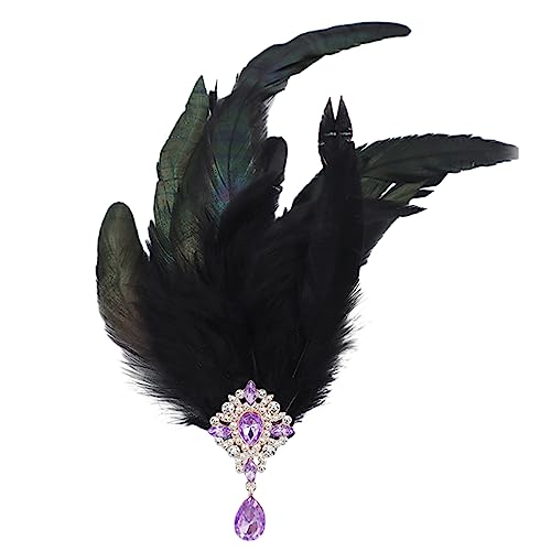 QIYUDUOLA 2-in-1-Haarreif für Damen, mit Strasssteinen, für Halloween, Cosplay, mittelalterliche Form, Stirnbänder QIYUDUOLA 2-in-1-Haarreif für Damen, mit Strasssteinen, für Halloween, Cosplay, mittelalterliche Form, Stirnbänder von QIYUDUOLA