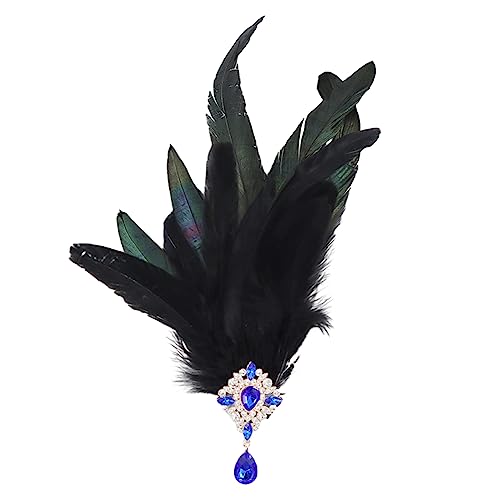 QIYUDUOLA 2-in-1-Haarreif für Damen, mit Strasssteinen, für Halloween, Cosplay, mittelalterliche Form, Stirnbänder QIYUDUOLA 2-in-1-Haarreif für Damen, mit Strasssteinen, für Halloween, Cosplay, mittelalterliche Form, Stirnbänder von QIYUDUOLA