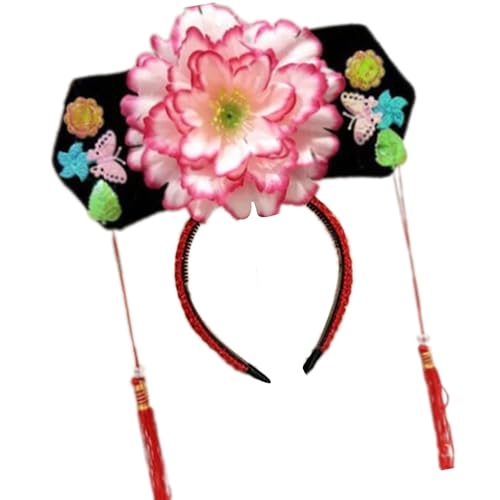 QIYUDUOLA Chinesische Prinzessinnen-Kopfbedeckung für Party, Abschlussball, Geburtstag, Haarbänder, Mädchen, Kopfbedeckung, Bühnenshows, Stirnbänder, chinesische Konkubinen QIYUDUOLA Chinesische Prinzessinnen-Kopfbedeckung für Party, Abschlussball, Geburtstag, Haarbänder, Mädchen, Kopfbedeckung, Bühnenshows, Stirnbänder, chinesische Konkubinen von QIYUDUOLA