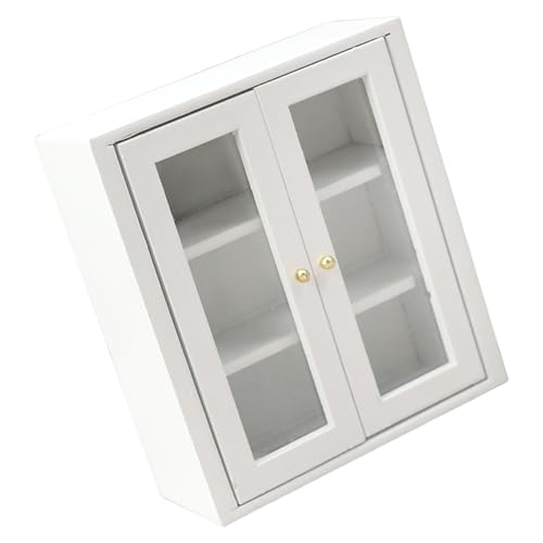QIYUDUOLA Holzschrank Spielfigur Display Regal Modell Realistische Schrank Puppenhäuser Dekoration Display Zubehör QIYUDUOLA Holzschrank Spielfigur Display Regal Modell Realistische Schrank Puppenhäuser Dekoration Display Zubehör von QIYUDUOLA