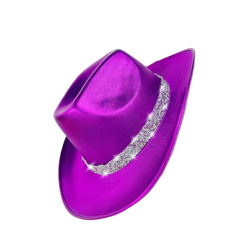 QIYUDUOLA Kristall-Kopfbedeckung Braut Cowboyhut Panama Hut für Junggesellinnenabschied Kopfbedeckung QIYUDUOLA Kristall-Kopfbedeckung Braut Cowboyhut Panama Hut für Junggesellinnenabschied Kopfbedeckung von QIYUDUOLA
