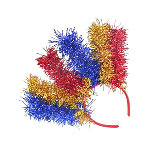 QIYUDUOLA Lametta-Haarbänder, Cosplay, handgefertigt, Haar-Accessoires für Damen, Maskerade, Kopfschmuck, Karneval, Kunstdekorationen QIYUDUOLA Lametta-Haarbänder, Cosplay, handgefertigt, Haar-Accessoires für Damen, Maskerade, Kopfschmuck, Karneval, Kunstdekorationen von QIYUDUOLA
