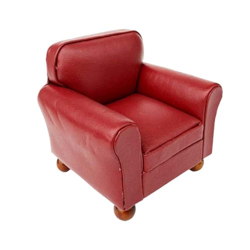 QIYUDUOLA Miniatur-Sofa-Modell-Figur für Puppenhäuser im Maßstab 1:12 QIYUDUOLA Miniatur-Sofa-Modell-Figur für Puppenhäuser im Maßstab 1:12 von QIYUDUOLA