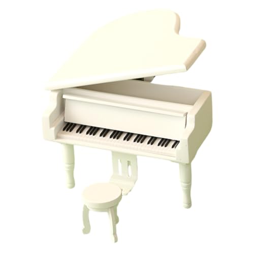 QIYUDUOLA Modell Instrument Hocker 1:12 Instrument Modell Rollenspiel Spielzeug Puppenhäuser Dekoration Display Zubehör von QIYUDUOLA