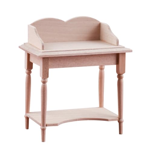 QIYUDUOLA Puppenhäuser Zubehör Tisch Ständer Modell Realistische Tisch Spiel Bücherregal 1:12 Modell Kleine Größe Spielzeug QIYUDUOLA Puppenhäuser Zubehör Tisch Ständer Modell Realistische Tisch Spiel Bücherregal 1:12 Modell Kleine Größe Spielzeug von QIYUDUOLA