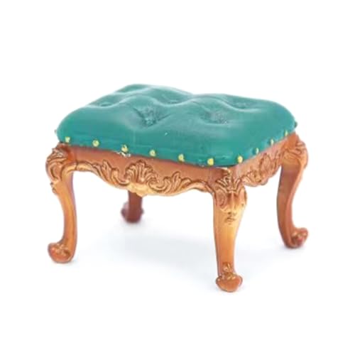 QIYUDUOLA Vintage Stuhl Spielzeug Hocker Figur Modell Realistische Hocker Vintage Puppenhaus Dekoration Display Zubehör QIYUDUOLA Vintage Stuhl Spielzeug Hocker Figur Modell Realistische Hocker Vintage Puppenhaus Dekoration Display Zubehör von QIYUDUOLA