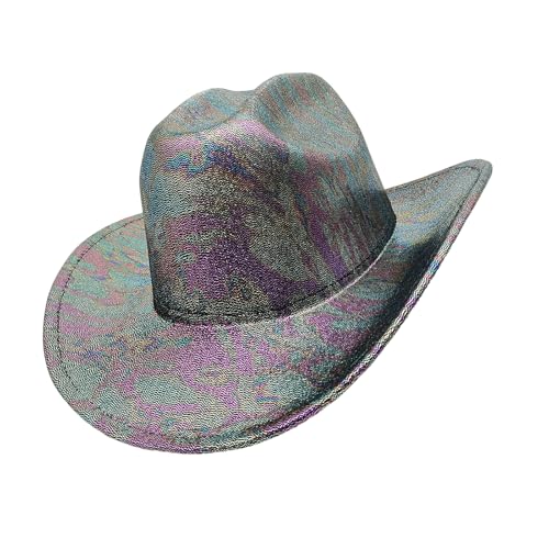 QIYUDUOLA Western Cowboyhut mit großer Krempe für Kostüm Cosplay Party Zubehör von QIYUDUOLA