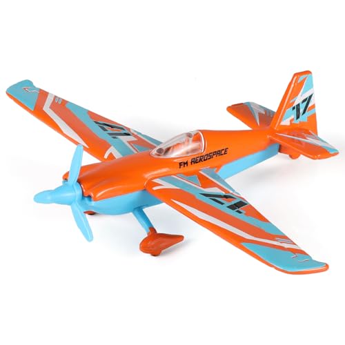 QIYUMOKE Air Cutting Stunt-Show-Flugzeugmodell 3,7 Zoll, Modell aus legiertem Kunststoff für Maisto, Miniaturflugzeuge für Kinder und Sammler (Luftfahrtgeschenk) von QIYUMOKE