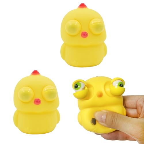 Squishy Toy, 2 PCS Mochi Squishy Ostern, Oster Mochi Squishies, Augen, Drücken Spielzeug, Anti Stress Spielzeug, Squeeze Toy Kinder, Geschenke für Ostern, Weihnachten, Geburtstagsfeiern (2 PCS) von QIZHIQIAMY