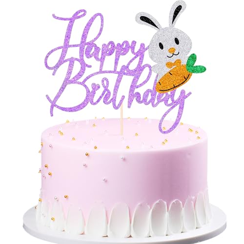 Tortendeko Ostern, Kuchen deko Ostern, Ostern Muffin Deko, Osterkuchen Deko, Cake Topper Ostern, Tortendeko Hase, Osterdekorationen für Geburtstage, Babypartys, Osterpartys (F) von QIZHIQIAMY