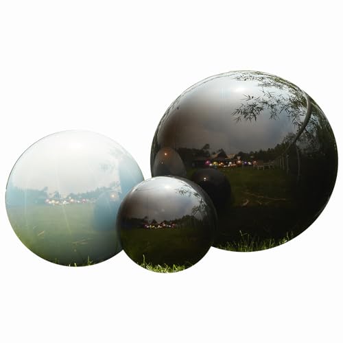 Aufblasbare Spiegelkugeln, Weihnachten, aufblasbare Dekorationen für Events & Dekoration, Party, Werbung, Shows, Bühnendekoration, 3 BW-Kombinationen Aufblasbare Spiegelkugeln, Weihnachten, aufblasbare Dekorationen für Events & Dekoration, Party, Werbung, Shows, Bühnendekoration, 3 BW-Kombinationen von QIooQsaQ
