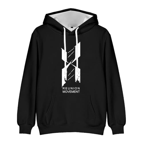 QJIRZB Arknights Hoodie Spiel Cartoon Blaze/Ptilopsis/Phantom/Maria Nearl 3D-Druck Pullover Kapuzen-Sweatshirt, Langarm Spiel Hoodies (Type2, XXS) von QJIRZB