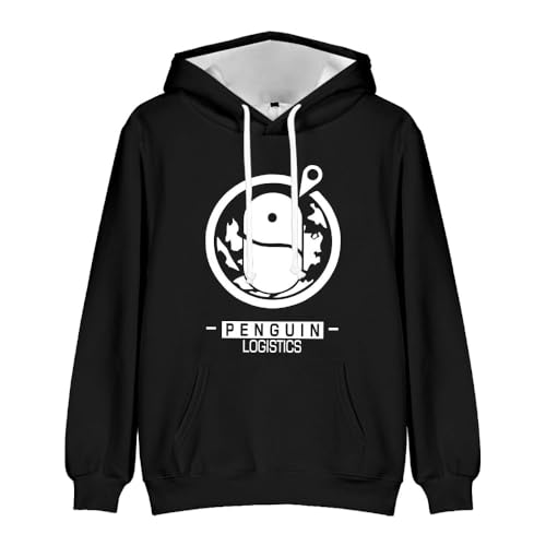 QJIRZB Arknights Hoodie Spiel Cartoon Blaze/Ptilopsis/Phantom/Maria Nearl 3D-Druck Pullover Kapuzen-Sweatshirt, Langarm Spiel Hoodies (Type3, M) von QJIRZB