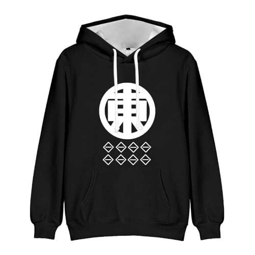 QJIRZB Arknights Hoodie Spiel Cartoon Blaze/Ptilopsis/Phantom/Maria Nearl 3D-Druck Pullover Kapuzen-Sweatshirt, Langarm Spiel Hoodies (Type5, M) von QJIRZB
