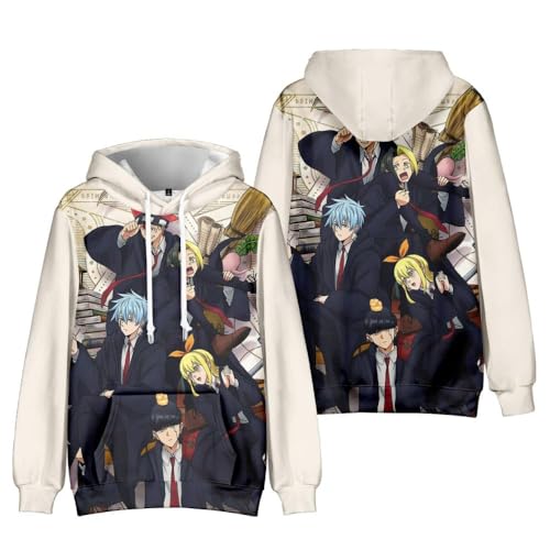 QJIRZB Mashle: Magic and Muscles Anime Hoodie Mash Burnedead/Lemon Irvine Kapuzen-Sweatshirt Langarm Hoodies Pullover Manga Geschenke (Typ 3, 110) von QJIRZB