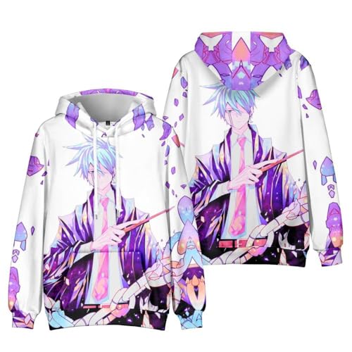 QJIRZB Mashle: Magic and Muscles Anime Hoodie Mash Burnedead/Lemon Irvine Kapuzen-Sweatshirt Langarm Hoodies Pullover Manga Geschenke (Type4, 140) von QJIRZB