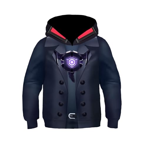 QJIRZB Toiletten-Kapuzenpullover für Kinder, Titan-Lautsprecher/Kameramann/Titan-TV-Mann-Spiel-Hoodie, langärmelig, Sweatshirt (Titan TV Man, 146–158) von QJIRZB