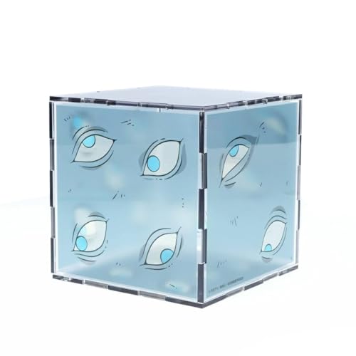 QKNTKF Gojo Satoru Prison Realm Figure Display Case Transparent Stand 12 x 12 cm (Box) von QKNTKF