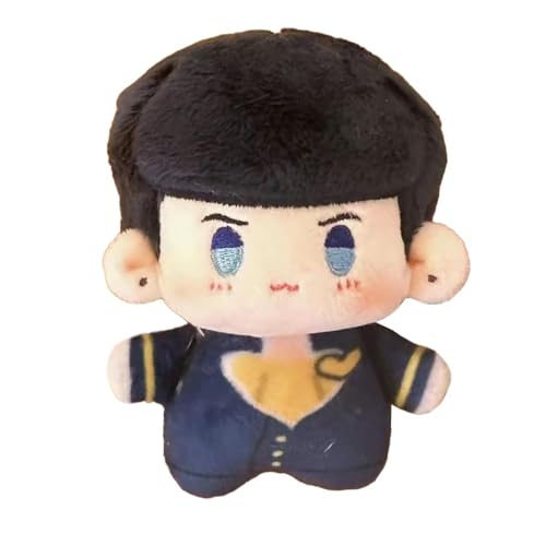 QKNTKF JJBA Weiches Higashikata Josuke weiches Kissen Anime Bruno Buccellati weiche Figur Mini-Wurfkissen Schultaschen-Anhänger Charm hängende Dekoration (Higashikata Josuke, 10 cm) von QKNTKF