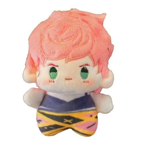 QKNTKF JJBA Weiches Higashikata Josuke weiches Kissen Anime Bruno Buccellati weiche Figur Mini-Wurfkissen Schultaschen-Anhänger Charm hängende Dekoration (Trish Una-10 cm) von QKNTKF