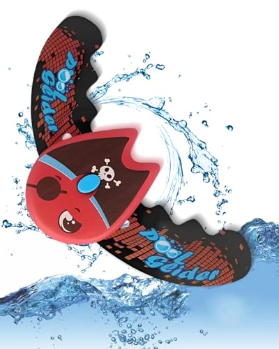 QLEUIFT 1 Stück Wasserspielzeug Kinder,Pool Spielzeug Kinder, Schwimmbad Tauchspielzeug, Sommer Poolparty Geschenk für Jungen und Mädchen(rot) von QLEUIFT