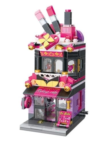 Qman Keeppley by C0103 City Trendy Cosmetics Store Parfümerie Klemmbaustein-Set Haus Straße Qman Keeppley by C0103 City Trendy Cosmetics Store Parfümerie Klemmbaustein-Set Haus Straße von QMAN