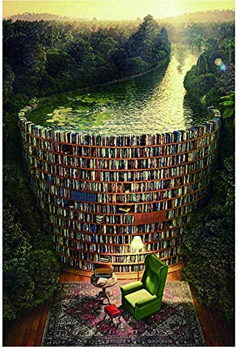QMGLBG Holzpuzzle 1000 Stück Kreative hölzerne Puzzle Bücherregal Damm Unterhaltungsspielzeug für Erwachsene Kinder Familiendekoration QMGLBG Holzpuzzle 1000 Stück Kreative hölzerne Puzzle Bücherregal Damm Unterhaltungsspielzeug für Erwachsene Kinder Familiendekoration von QMGLBG