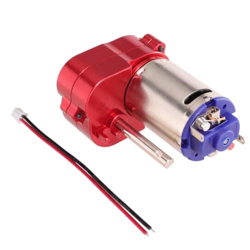 QMLQRGKF 1/12 RC -Autos, die Allmetal -Getriebe und -geschwindigkeitsmotor -Teile mit MN168 MN78 MN82 MN99SV2 kompatibel sind(Red) von QMLQRGKF