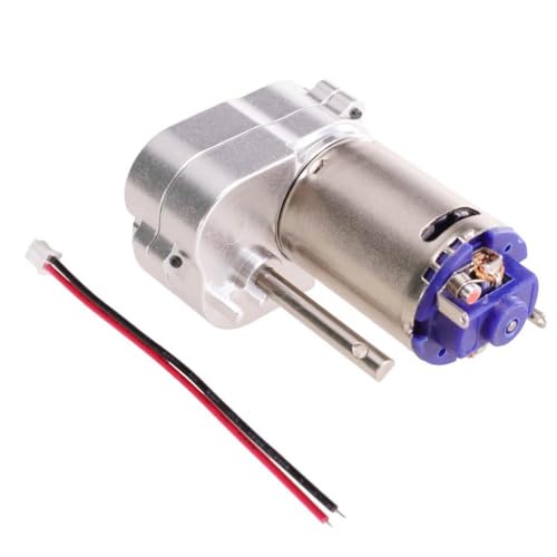 QMLQRGKF 1/12 RC -Autos, die Allmetal -Getriebe und -geschwindigkeitsmotor -Teile mit MN168 MN78 MN82 MN99SV2 kompatibel sind(Silver) von QMLQRGKF