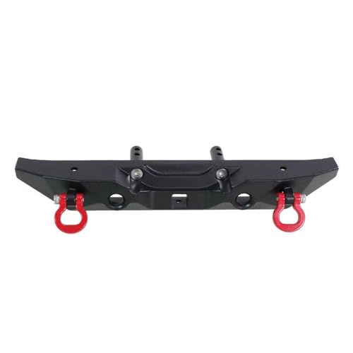 QMLQRGKF 1/12 Skala RC-Auto MN128 kompatibler Metall hinten Stoßstange Auszugsanhänger Modifikation Hakenzubehör(Black) von QMLQRGKF