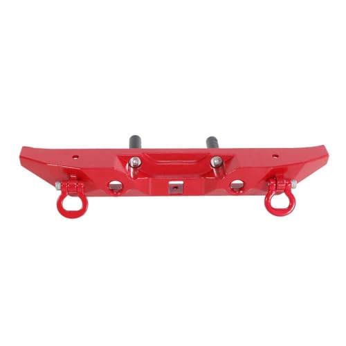 QMLQRGKF 1/12 Skala RC-Auto MN128 kompatibler Metall hinten Stoßstange Auszugsanhänger Modifikation Hakenzubehör(Red) von QMLQRGKF