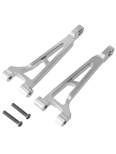 QMLQRGKF 1/14 RC -Auto -Metall -Upgrade hinterer Oberarmzubehör kompatibel mit Hyper GO -Modellen 14209 14210 H14BM(Silver) von QMLQRGKF