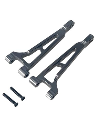 QMLQRGKF 1/14 RC -Auto -Metall -Upgrade hinterer Oberarmzubehör kompatibel mit Hyper GO -Modellen 14209 14210 H14BM(Titanium) von QMLQRGKF