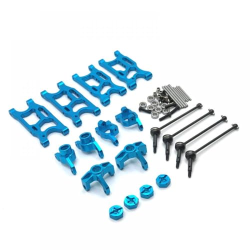QMLQRGKF 1/14 kompatible Teile Kompatibel mit 144010 144001 02 124017-16-18-19 RC-Autos(Blue) von QMLQRGKF