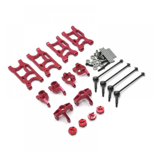 QMLQRGKF 1/14 kompatible Teile Kompatibel mit 144010 144001 02 124017-16-18-19 RC-Autos(Red) von QMLQRGKF
