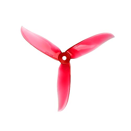 QMLQRGKF 10Pairs 10CW 10CCW Cyclone T5045C Pro 5045 5x4. 5x3 3-PC-kompatibel mit 5-Zoll-Drohnen Kompatibel mit RC Freestyle DIY-Teile(10PAIRS RED) von QMLQRGKF