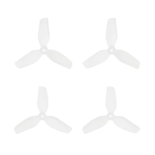 QMLQRGKF 16pcs 31mm Ultralight 3- Propeller 1. 0 mm Welle Kompatibel mit Meteor65/Meteor65 Pro/Air65 Drohnen(Clear) von QMLQRGKF