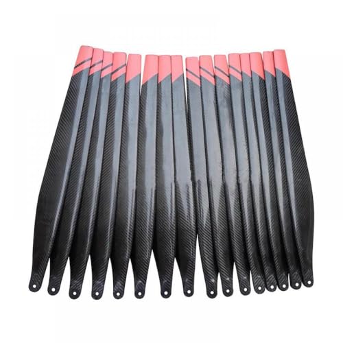 QMLQRGKF 16pcs Kohlefaser -Nylon -Requisiten Kompatibel mit T40 T50 Drohne R5413 R5415 CW CCW(Carbon Fiber Blades) von QMLQRGKF