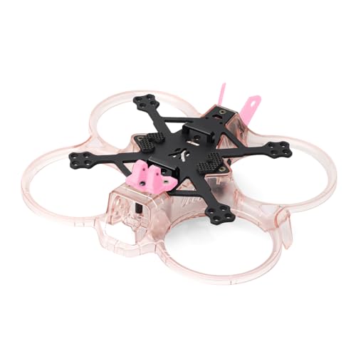QMLQRGKF 2-Zoll-FPV-Frame-Kits, die mit 2-Zoll-Analog-/O3-Drohnen kompatibel sind(PINK) von QMLQRGKF