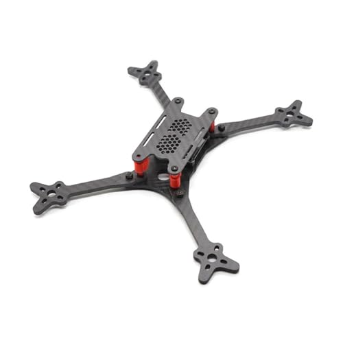 QMLQRGKF 215 mm -Rennsport -Drohnenrahmen 215 Kohlefaser mit niedrigem Gewicht mit DIY -Rennspuren und ähnlichen Modellen kompatibel von QMLQRGKF