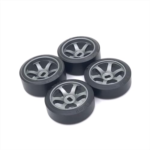 QMLQRGKF 25mm Drifträder kompatibel mit 1/28 Serie K969 K979 K989 K999 P929 P939 284131 IW04M IW02 RM02 RM03 DGAWD -Q und RC Cars(Dark Grey) von QMLQRGKF