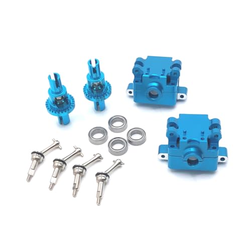 QMLQRGKF 27mm Metall -Upgrade -Antriebswellengetriebe Differentialkompatibel mit 1/28 RC -Autos 284131 K969 K979 K989 K999 P929 P939 Teile(Sky Blue) von QMLQRGKF