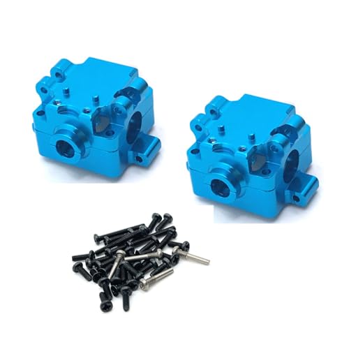 QMLQRGKF 2pcs Metal Getriebe Upgrade Kompatibel mit 1/28 RC -Autos 284131 K969 K979 K989 K999 P929 P939 Kompatible Teile(Blue) von QMLQRGKF