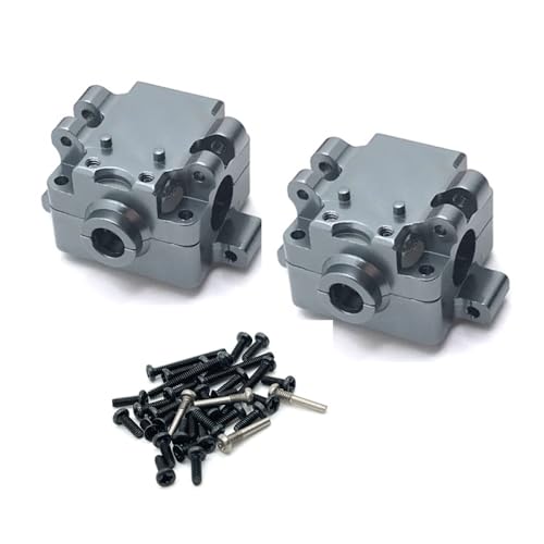 QMLQRGKF 2pcs Metal Getriebe Upgrade Kompatibel mit 1/28 RC -Autos 284131 K969 K979 K989 K999 P929 P939 Kompatible Teile(Dark Grey) von QMLQRGKF