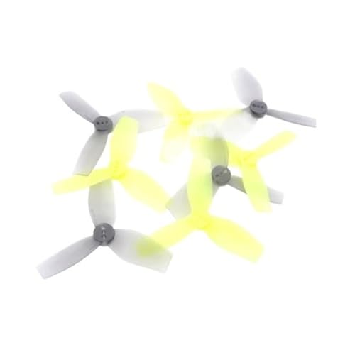QMLQRGKF 3-Drone kompatibel Kompatibel mit DT 2. 9x2. 7x3(4 Pairs Yellow) von QMLQRGKF