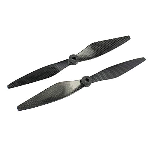QMLQRGKF 3K Carbonfaserprops Kompatibel mit RC -Multirotor -Drohnen (F450 F550 kompatibel) - 9050 1038 CW CCW(1038) von QMLQRGKF