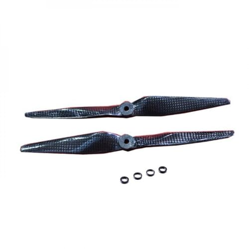QMLQRGKF 3K Carbonfaserprops Kompatibel mit RC -Multirotor -Drohnen (F450 F550 kompatibel) - 9050 1038 CW CCW(9050) von QMLQRGKF