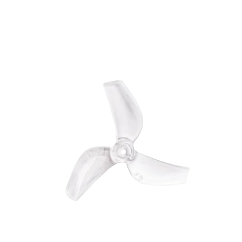 QMLQRGKF 4 Paare 1219s 31 mm 3pc 08mm 1mm Propeller Kompatibel mit -Drohnen(4PAIRS 1MM Clear) von QMLQRGKF