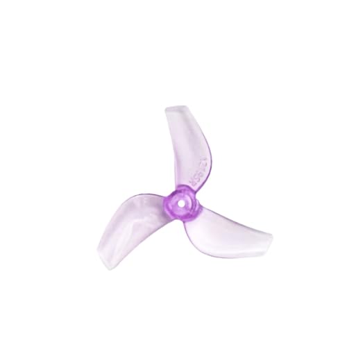 QMLQRGKF 4 Paare 1219s 31 mm 3pc 08mm 1mm Propeller Kompatibel mit -Drohnen(4PAIRS 1MM Purple) von QMLQRGKF