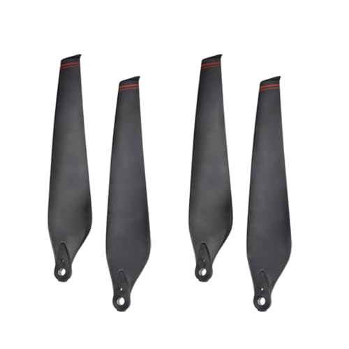 QMLQRGKF 4PCS P100 Pro Carbonfaser/Kohlenstoff-Nylon-Faltung CW/CCW-Rotoren, die mit XAG P100 Pro V50 P80 kompatibel ist(P100 Carbon Nylon) von QMLQRGKF